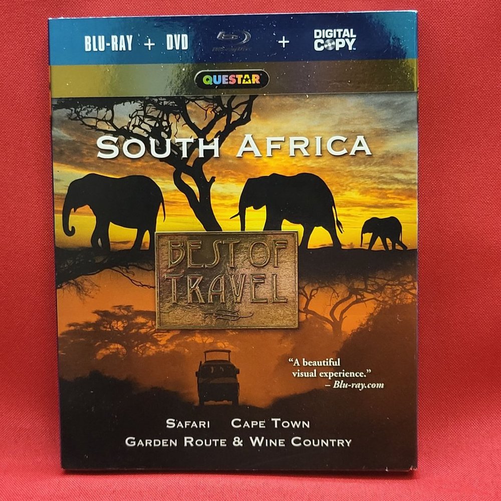 South Africa Best of Travel  Blu Ray DVD Digital CopyNew Sealed